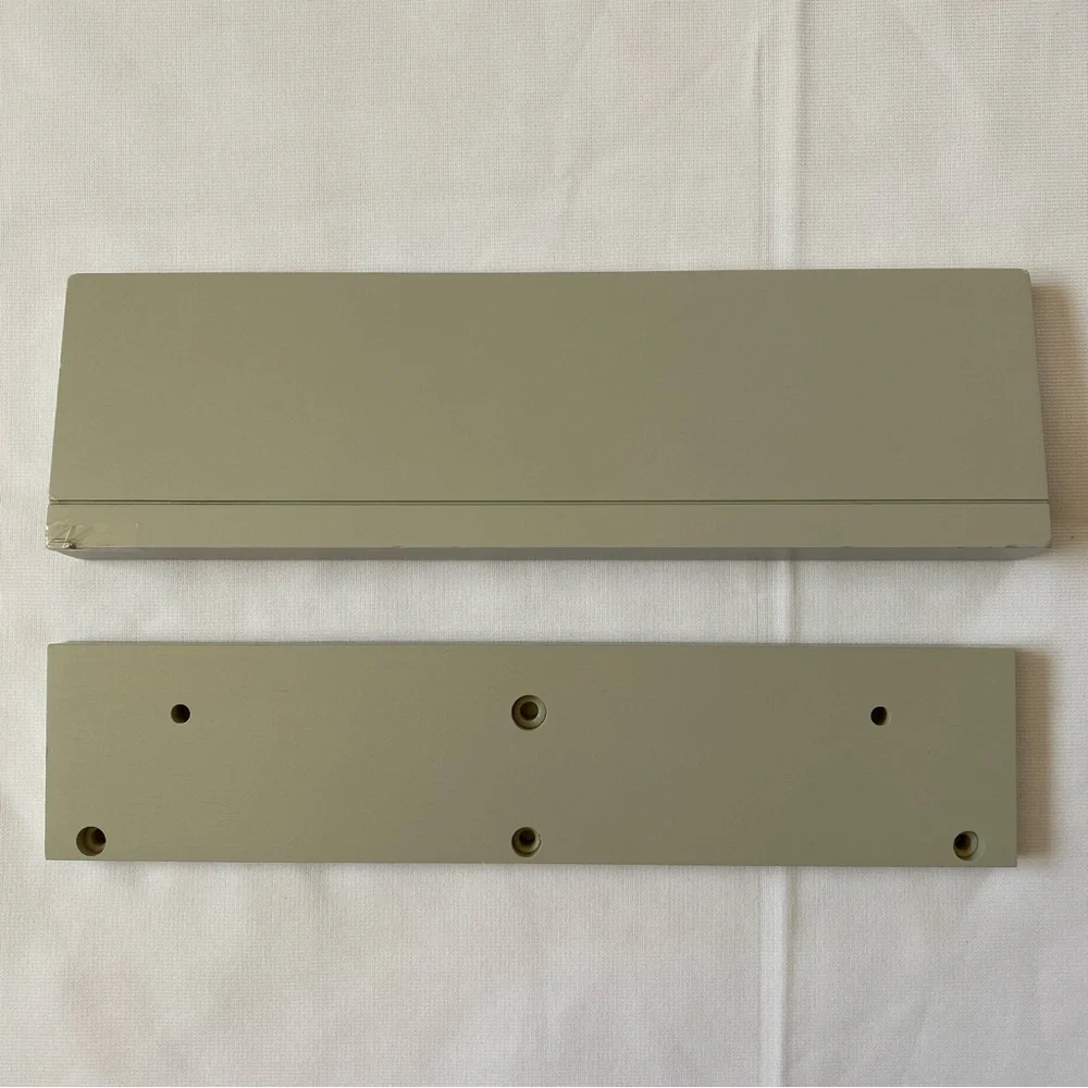 Sleek Olive Green Wall Shelf